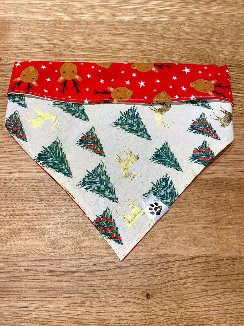 Reindeer & trees - Bandana | Reversible