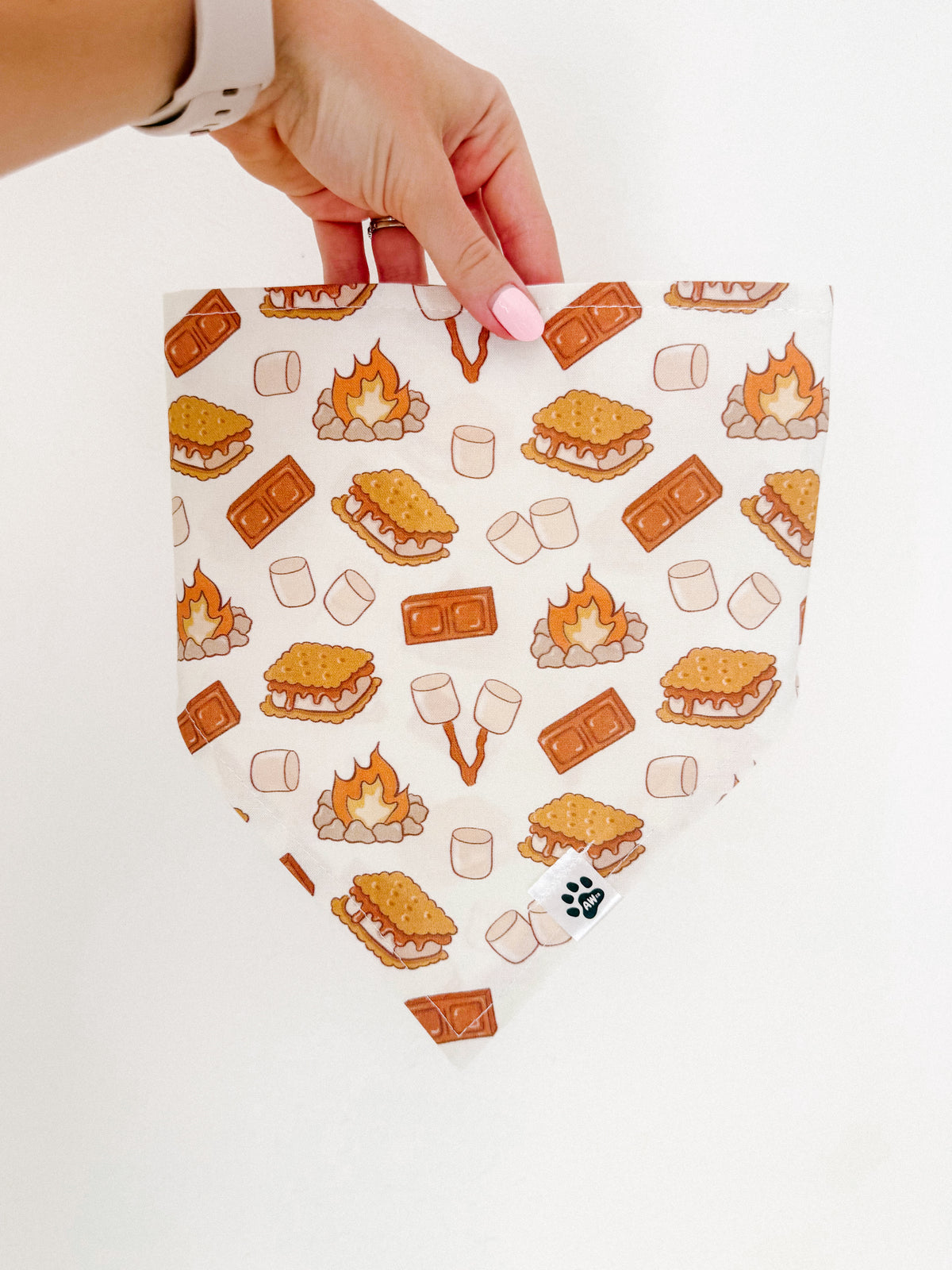 Smores on white