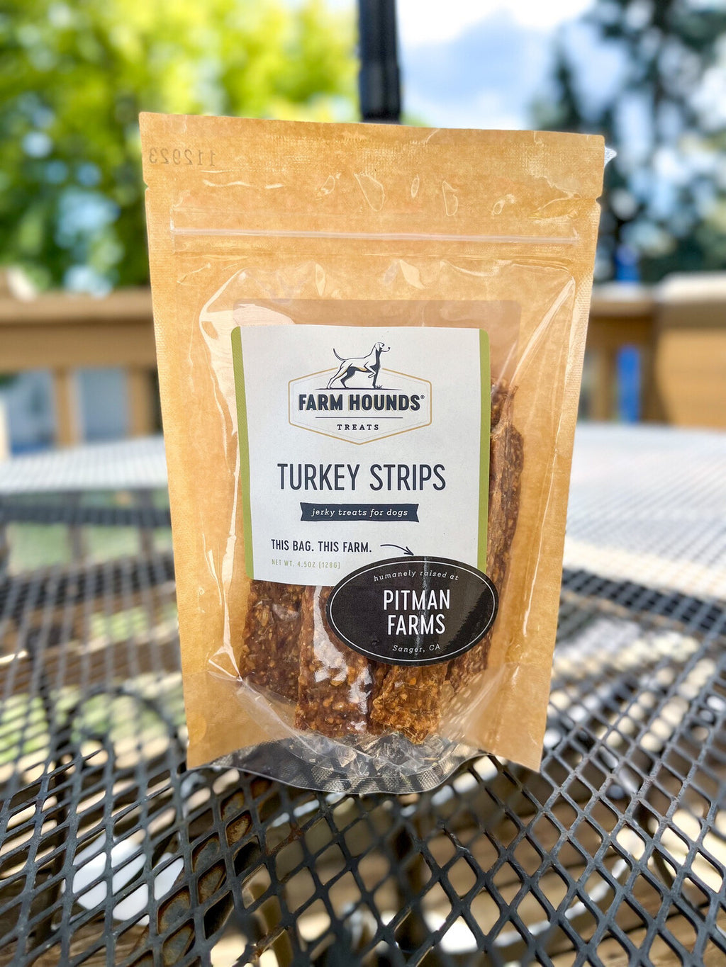 TURKEY STRIPS - FARM HOUNDS 4.5OZ