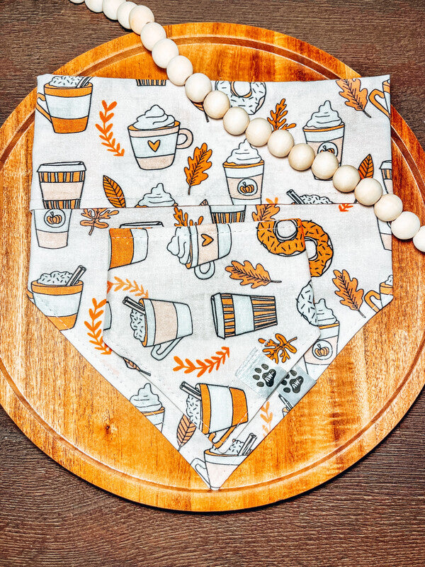 Fall Coffee & Donuts - Bandana