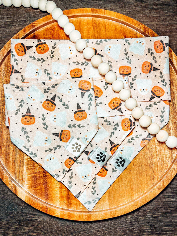 Pumpkins & Ghosts - Bandana