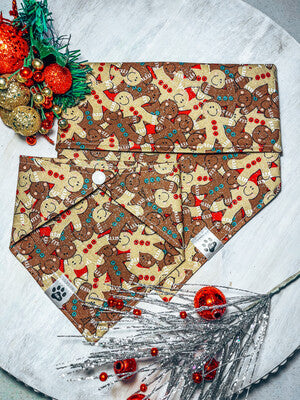 Gingerbread Glitter - Bandana