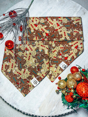 Gingerbread Glitter - Bandana