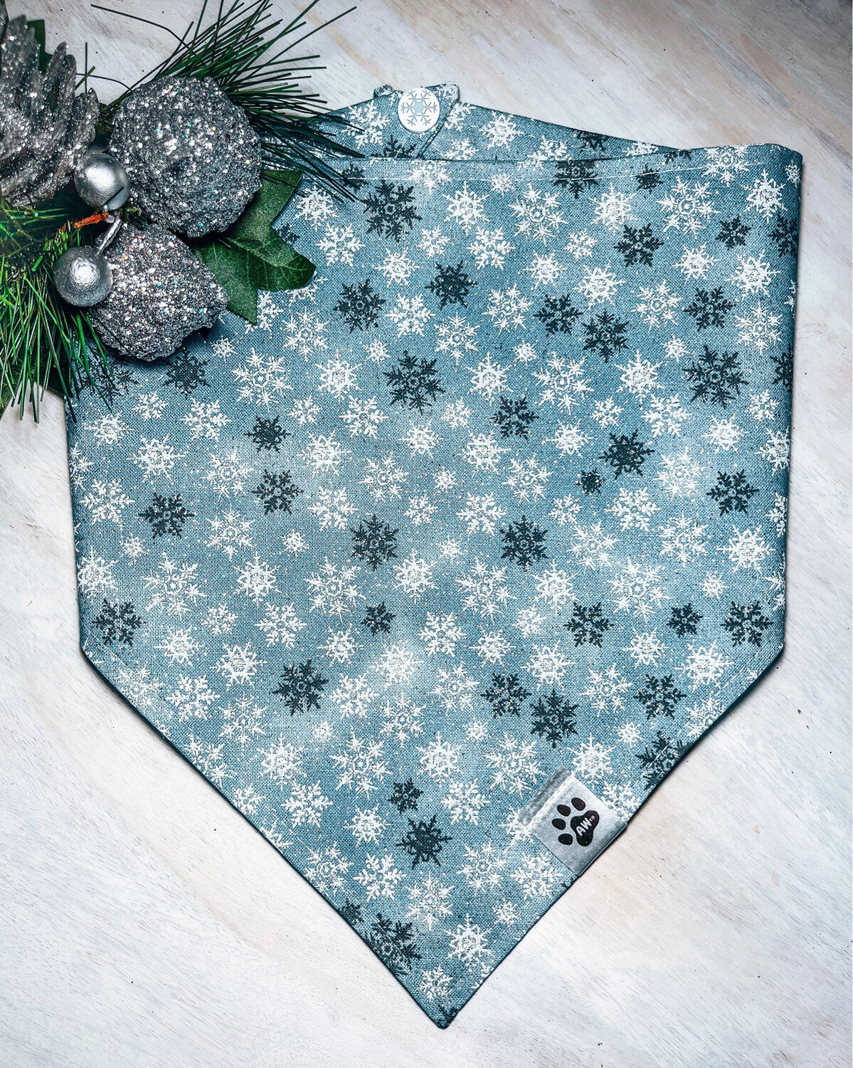 Snowflakes - Glitter - Bandana