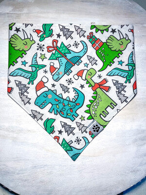 Christmas Dinos - Bandana