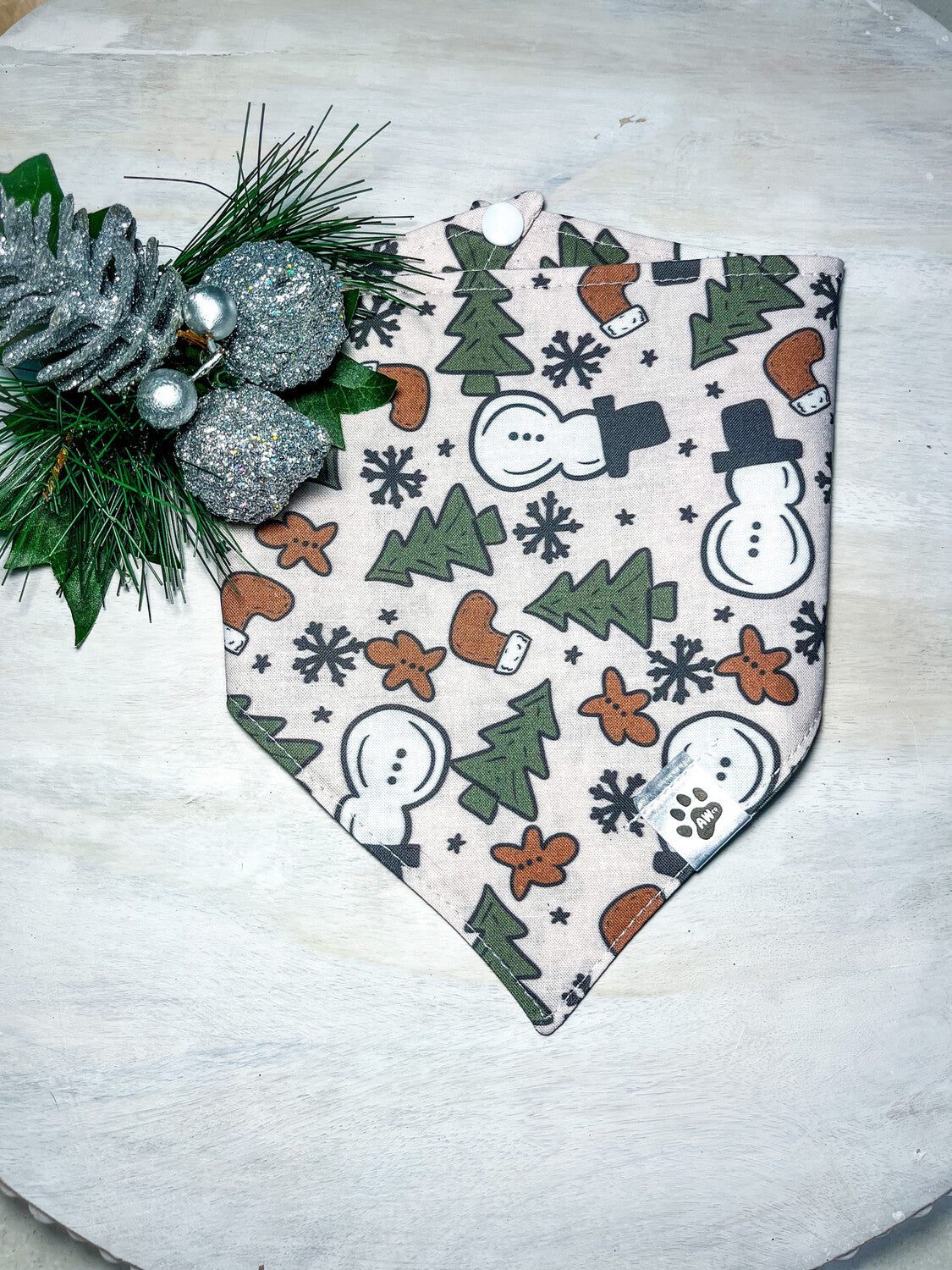 Boho Snowmen - Bandana