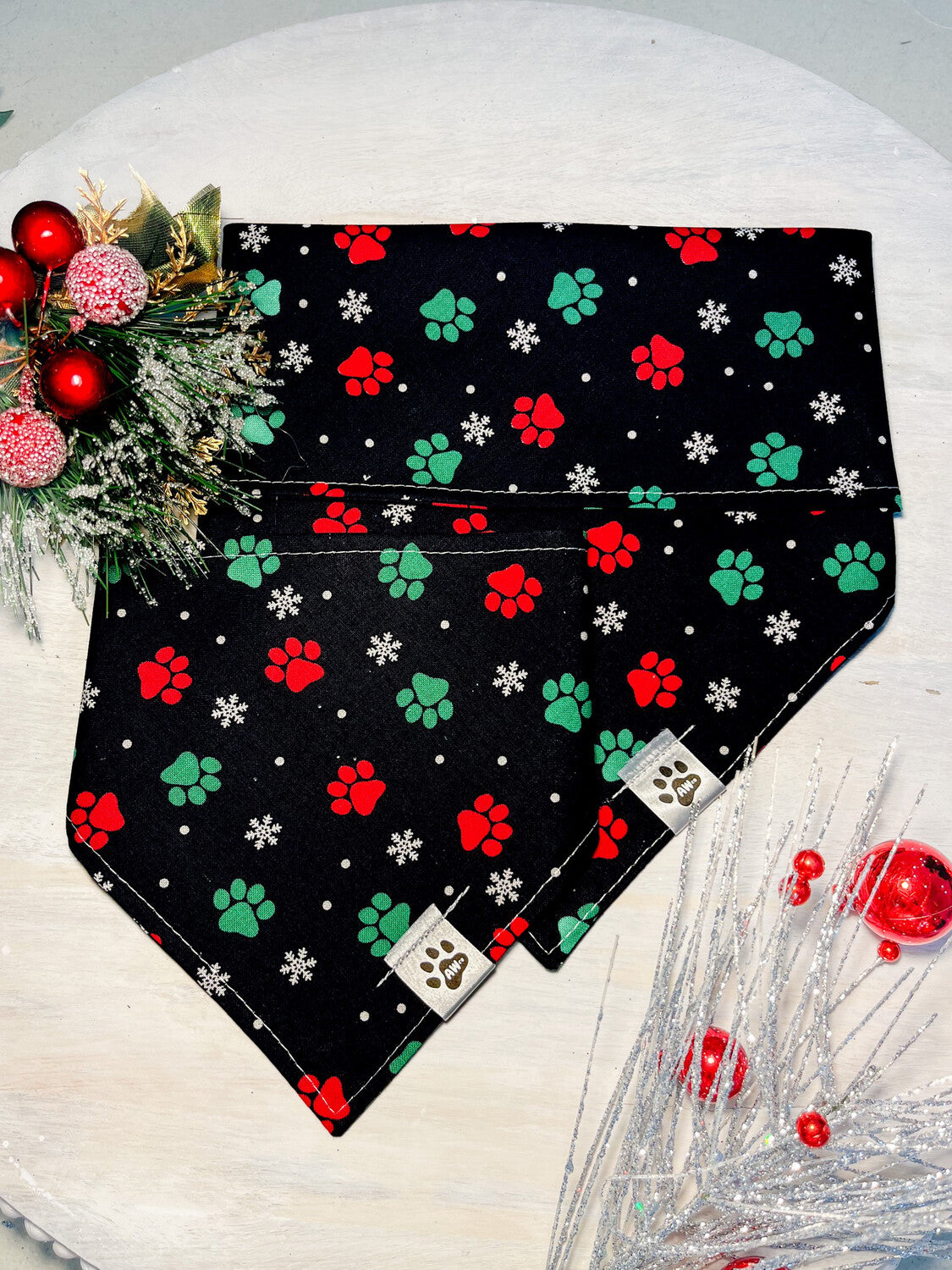 Christmas Paws - Bandana