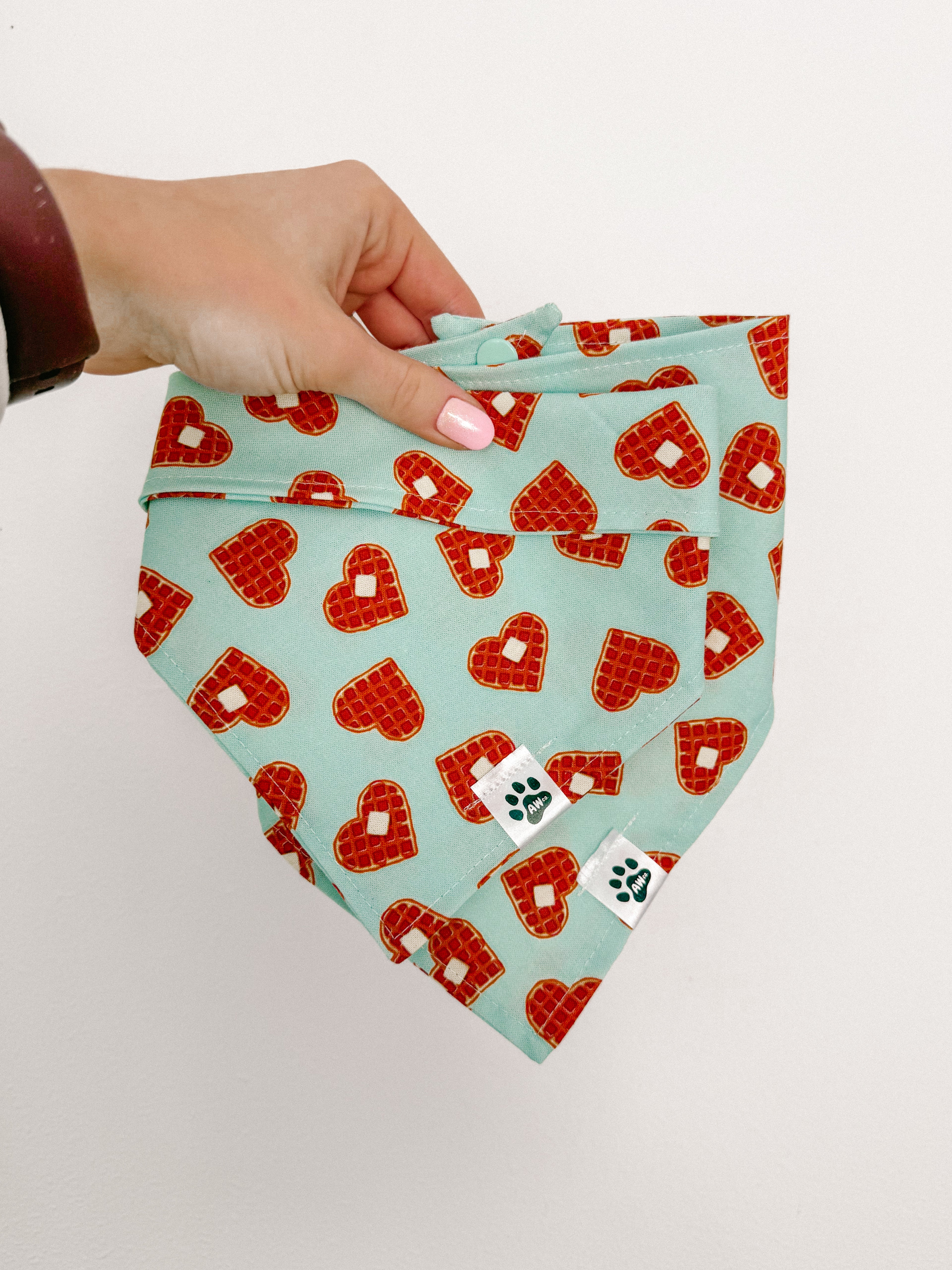 Heart Waffles - Bandana