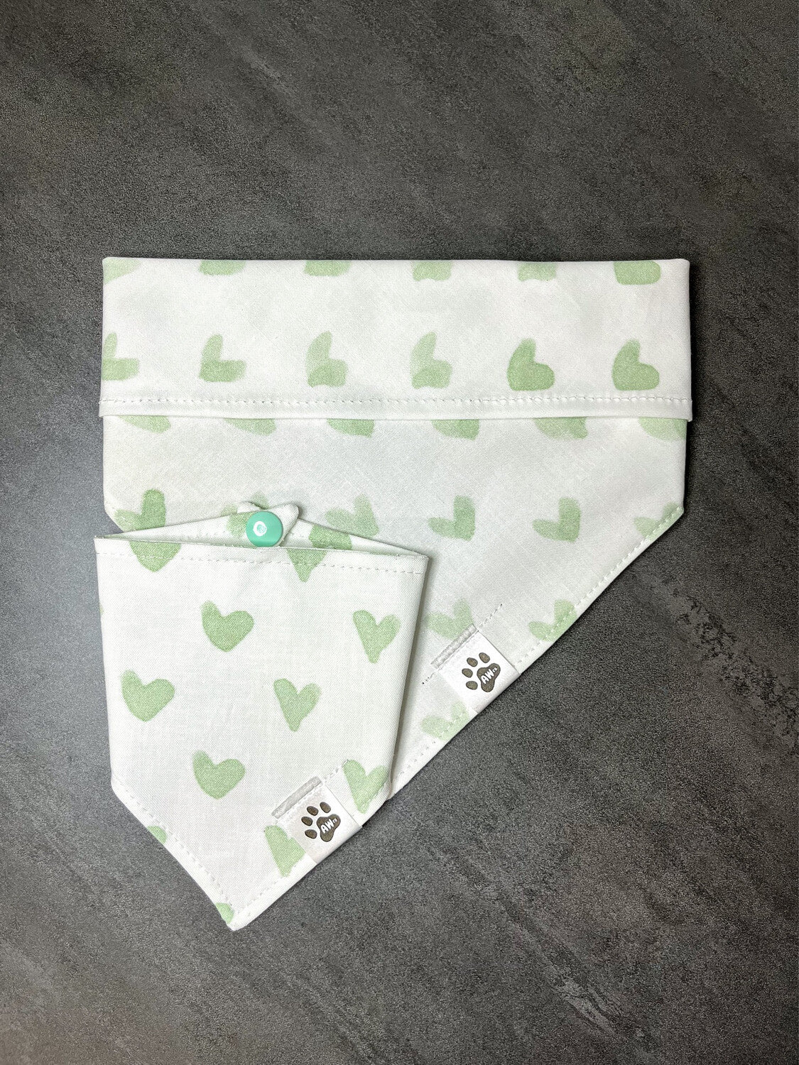 Green Hearts - Bandana