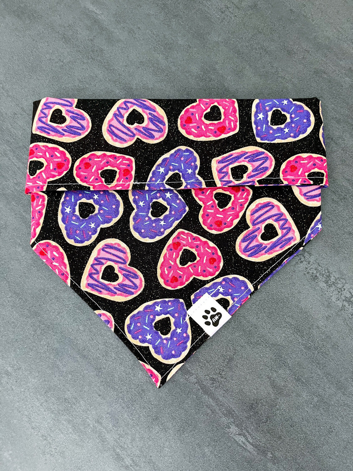Heart Cookies Glitter - Bandana