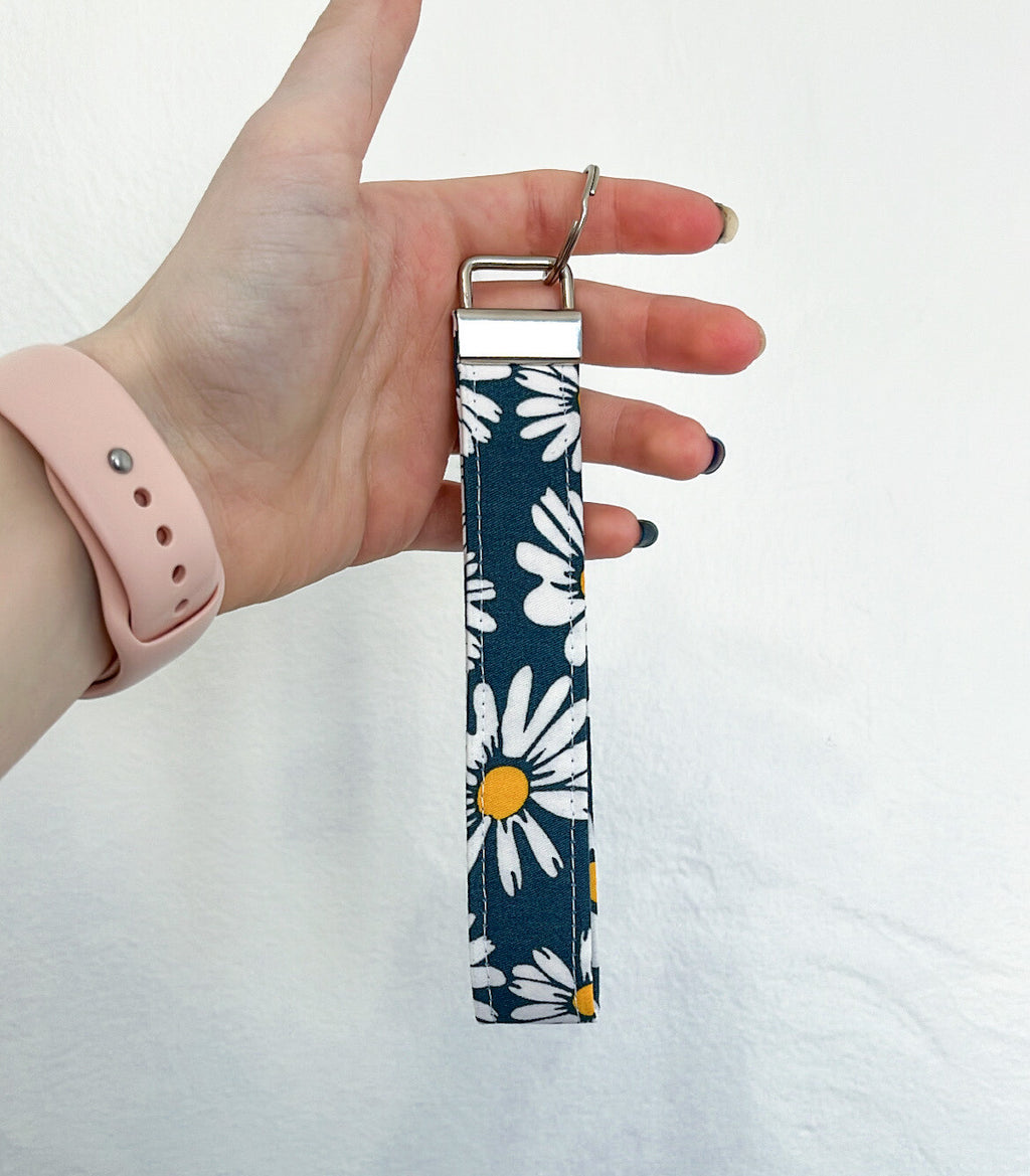 Keychain - Flowers - Cotton
