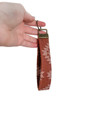 Keychain - Brown Aztec - Flannel