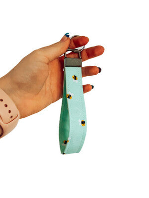 Keychain - Mini Bees - Cotton