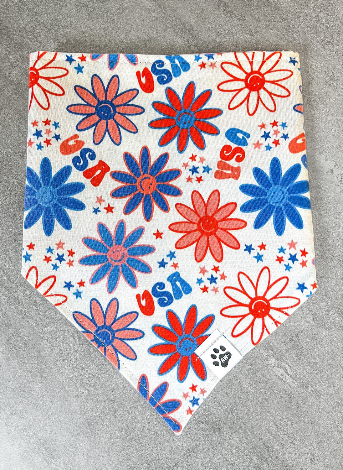 USA Flower Power - Bandana