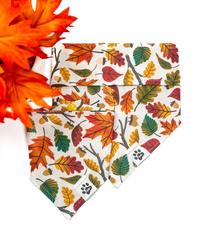 Dark Fall Leaves - Bandana