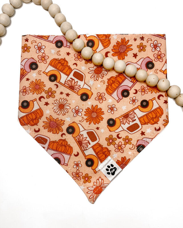 Fall Vintage Trucks - Bandana
