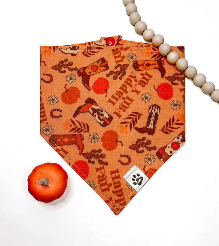 Happy Fall Y’all - Bandana