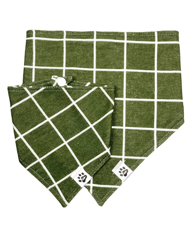 Evergreen Flannel - Bandana