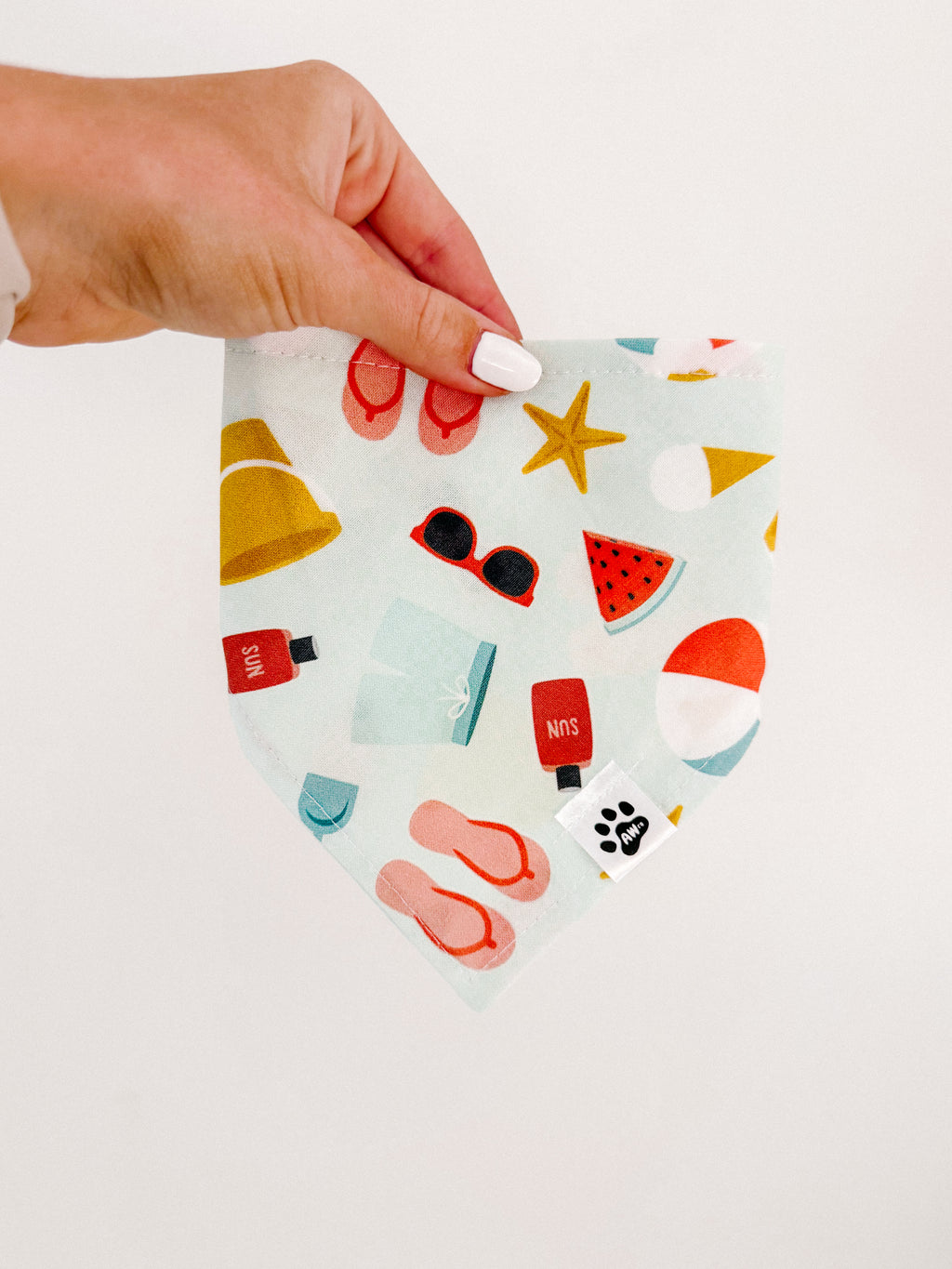 Beach Please - Snap On Bandana