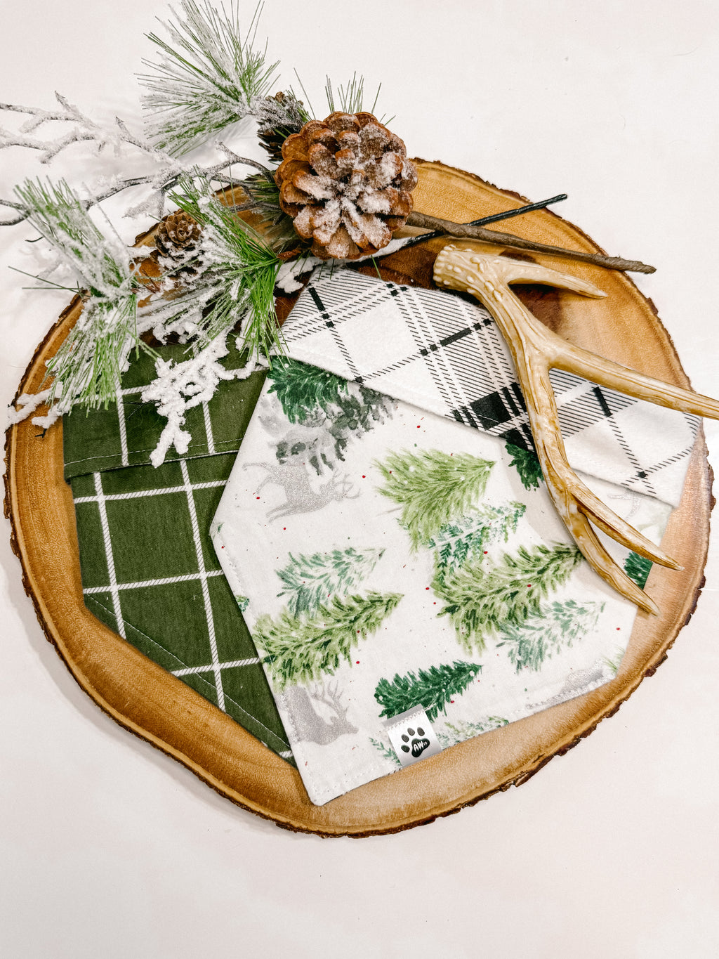 Evergreen Woods Reversible Plaid