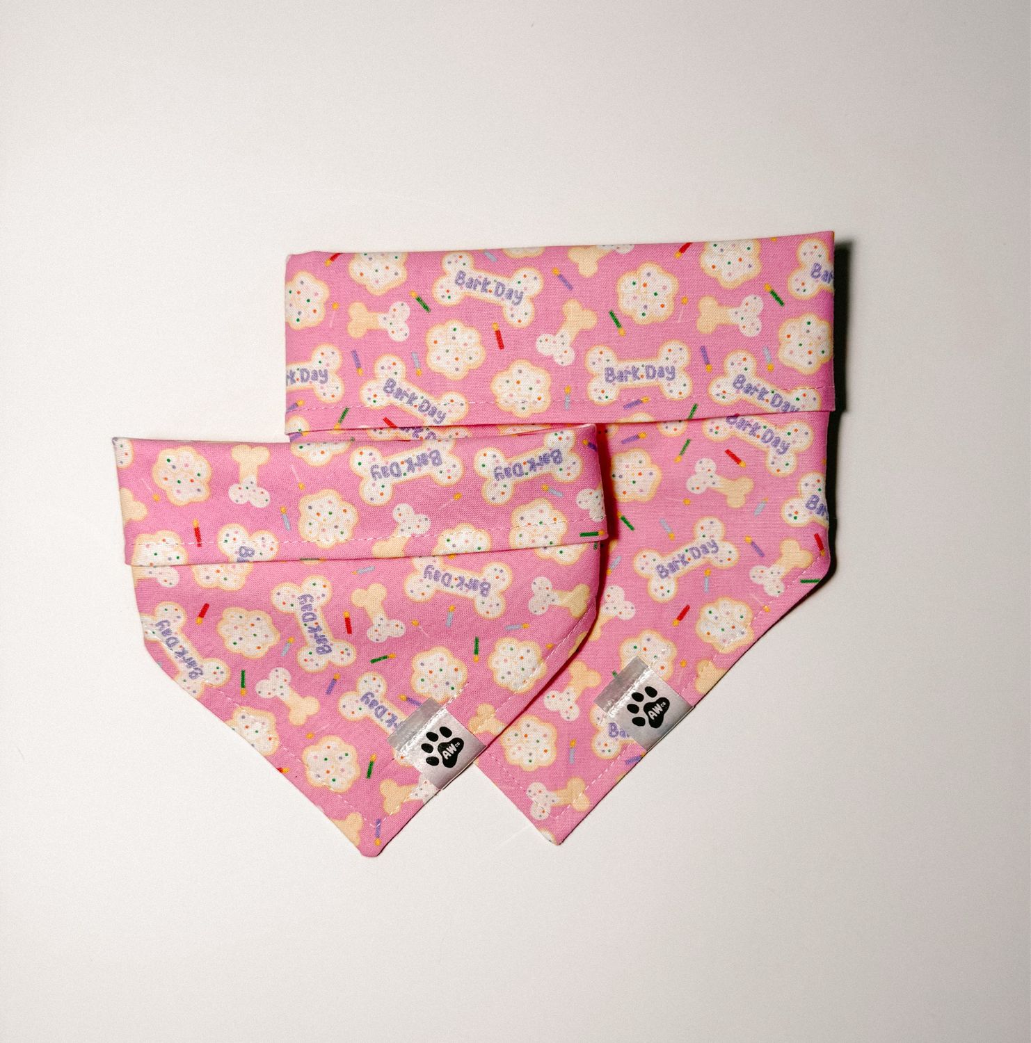 Happy Barkday PINK - Bandana