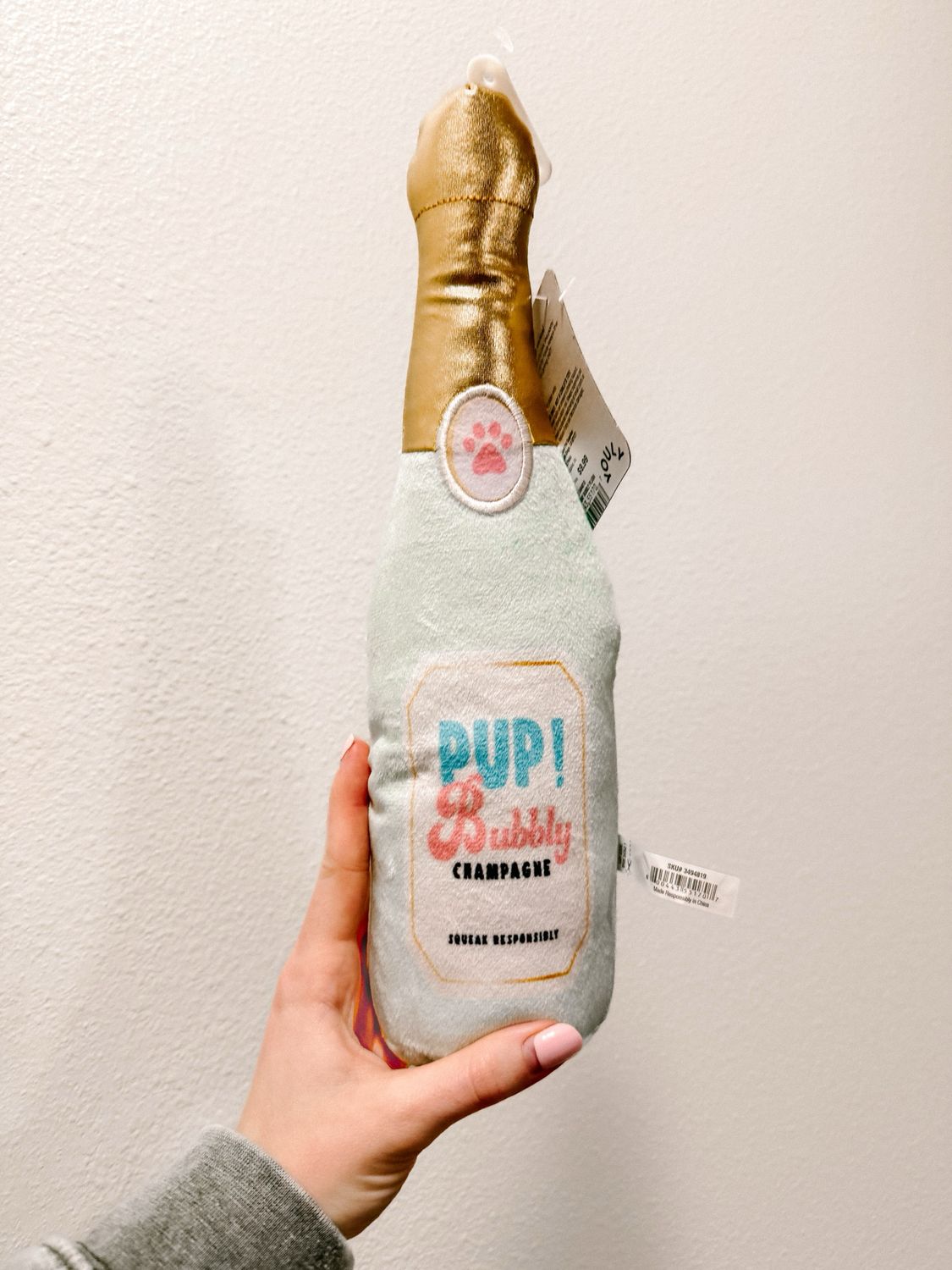 Celebrate Plush Dog Toy