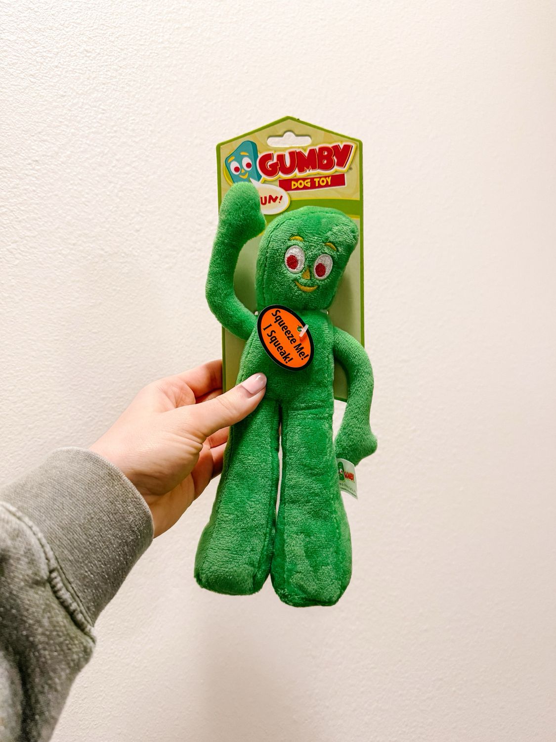 Gumby Plush Dog Toy