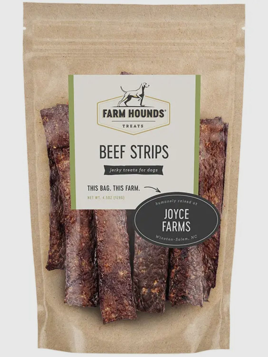 BEEF STRIPS - FARM HOUNDS 4.5OZ