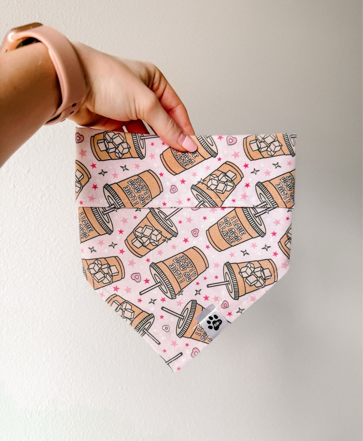 I Love My Mom A Latte - Bandana