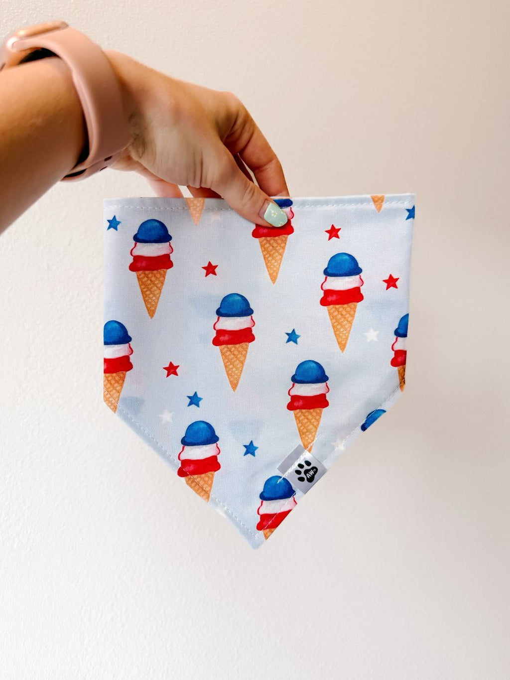 Patriotic Waffle Cones - Bandana