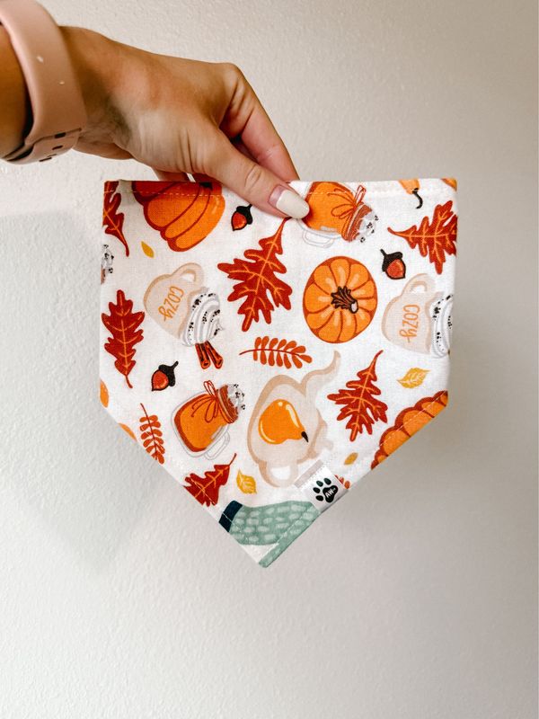 Fall Sweaters - Flannel Bandana