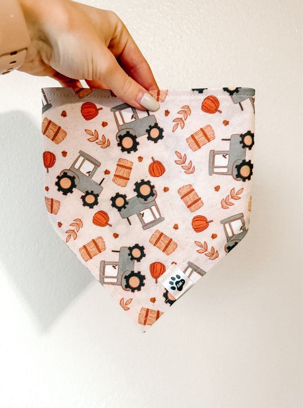 Pumpkin Tractors - Bandana