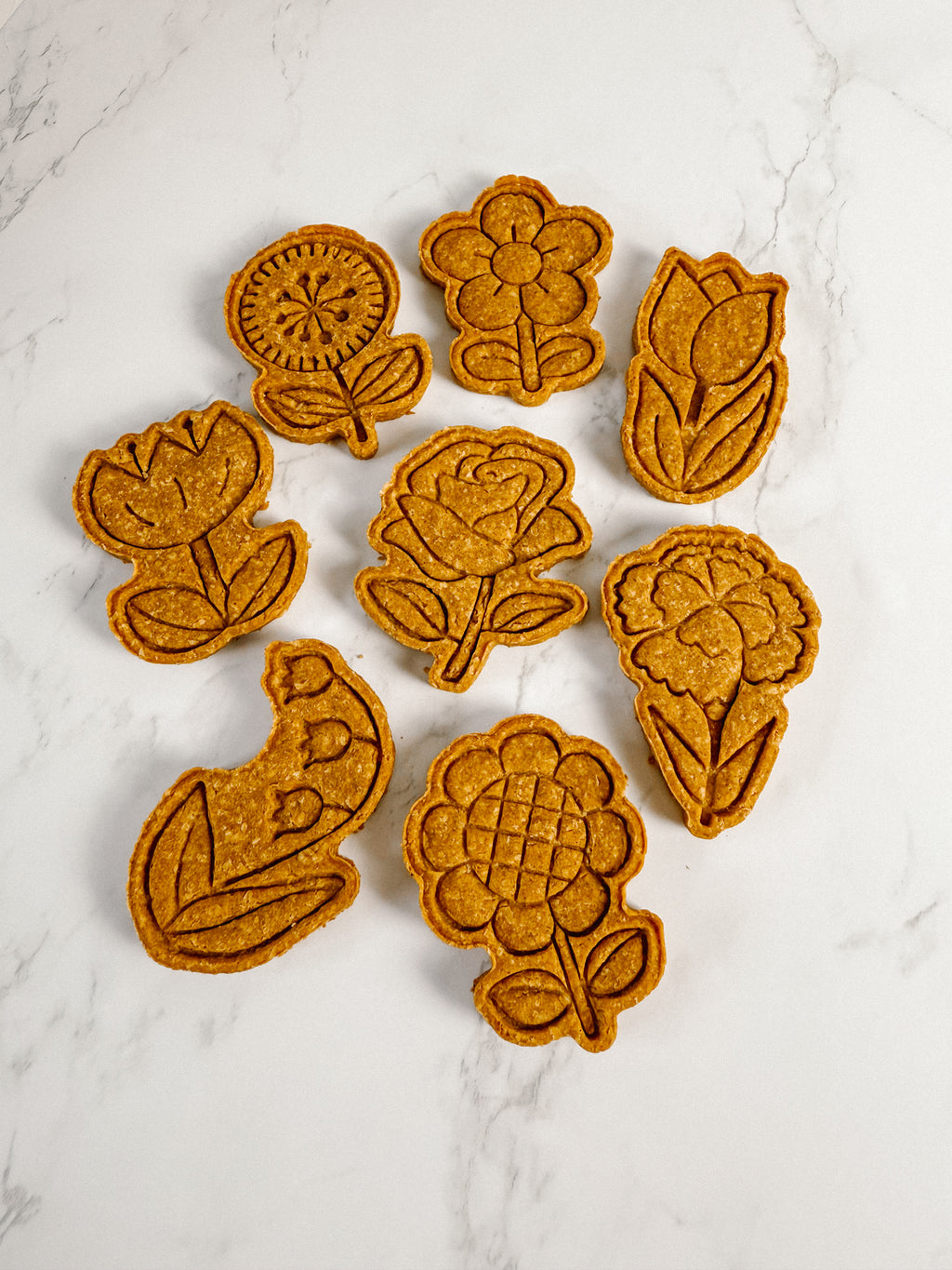Homemade Flower Dog Treats