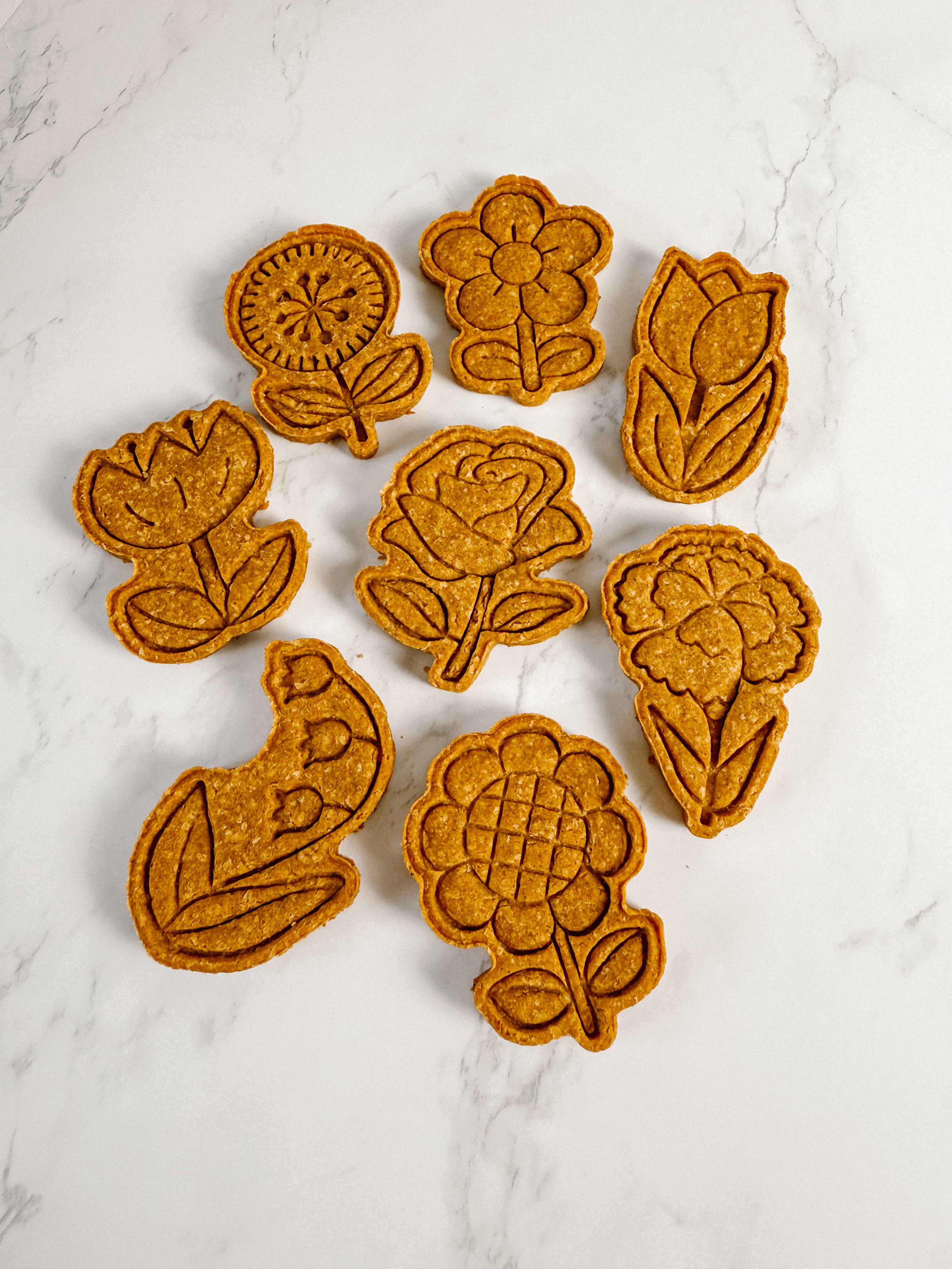 Homemade Flower Dog Treats