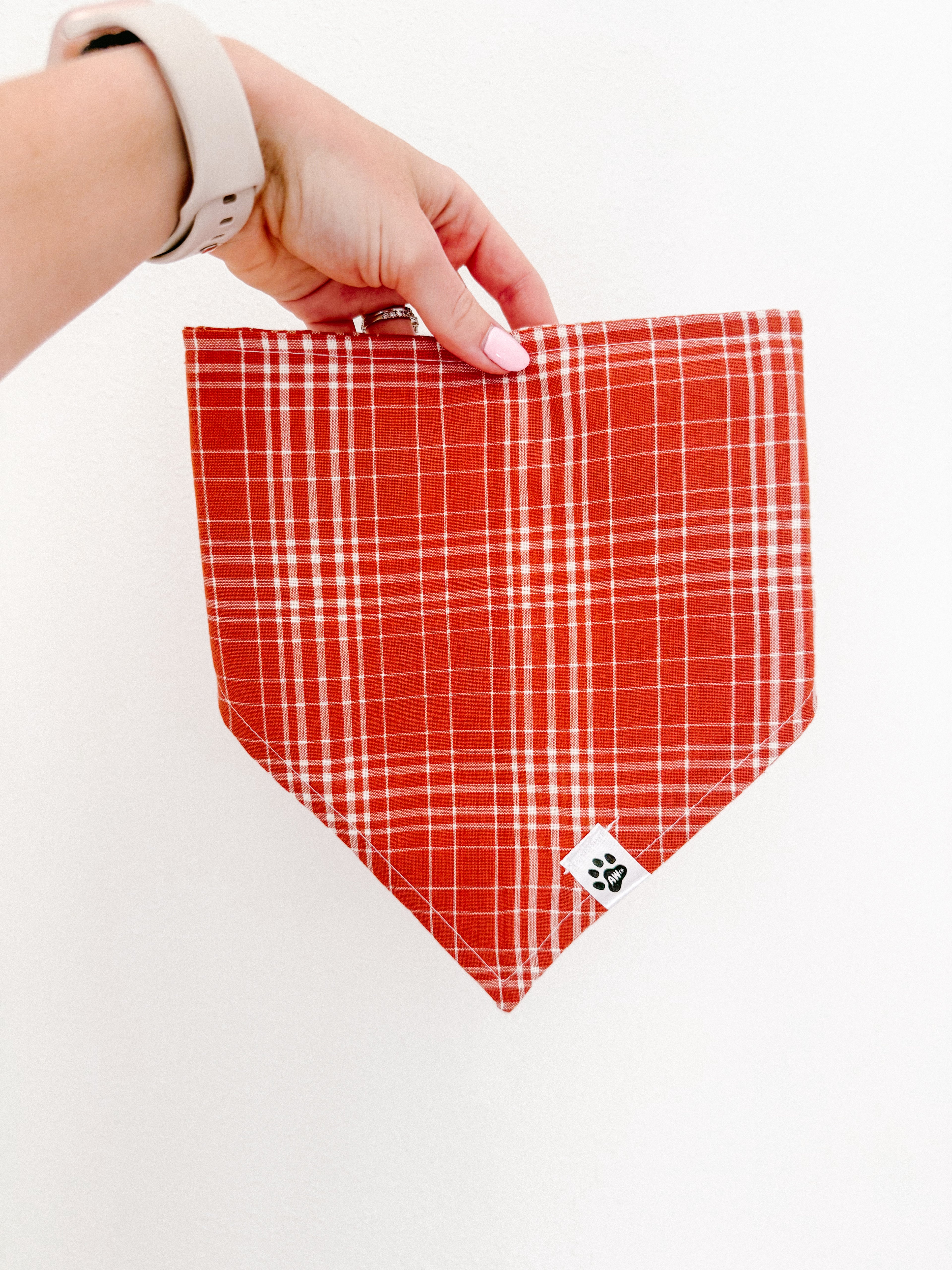 Orange Plaid
