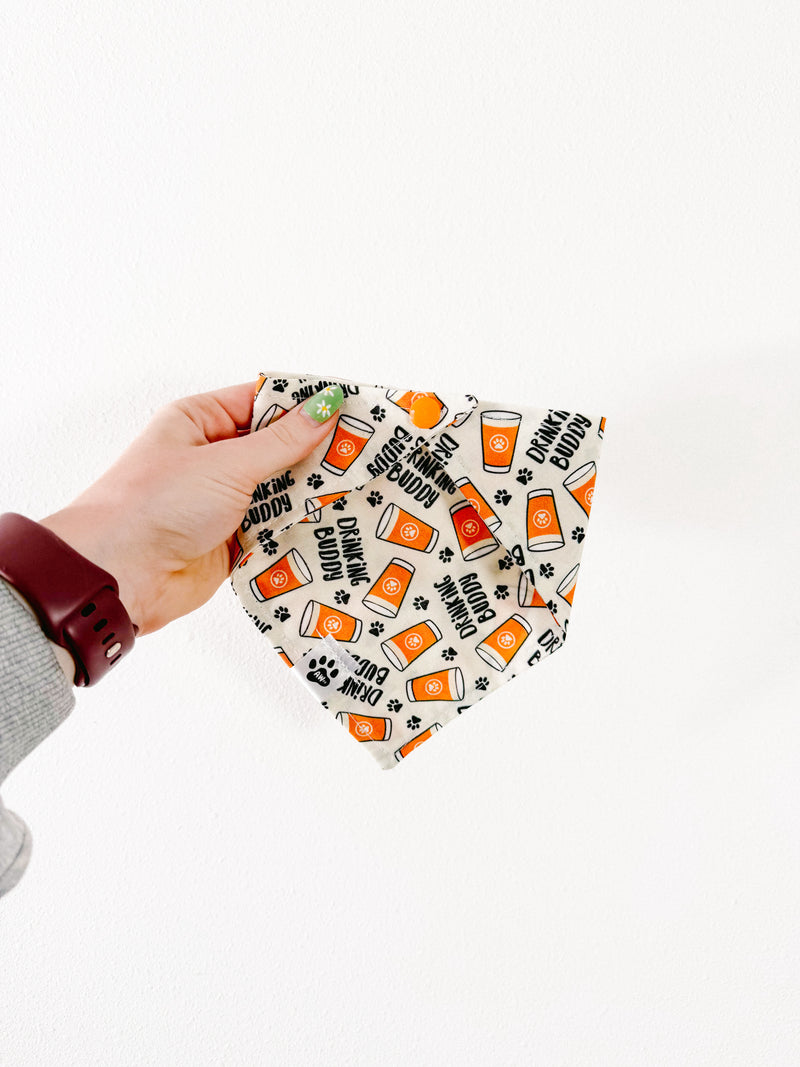 Drinking Buddy - Snap On Bandana