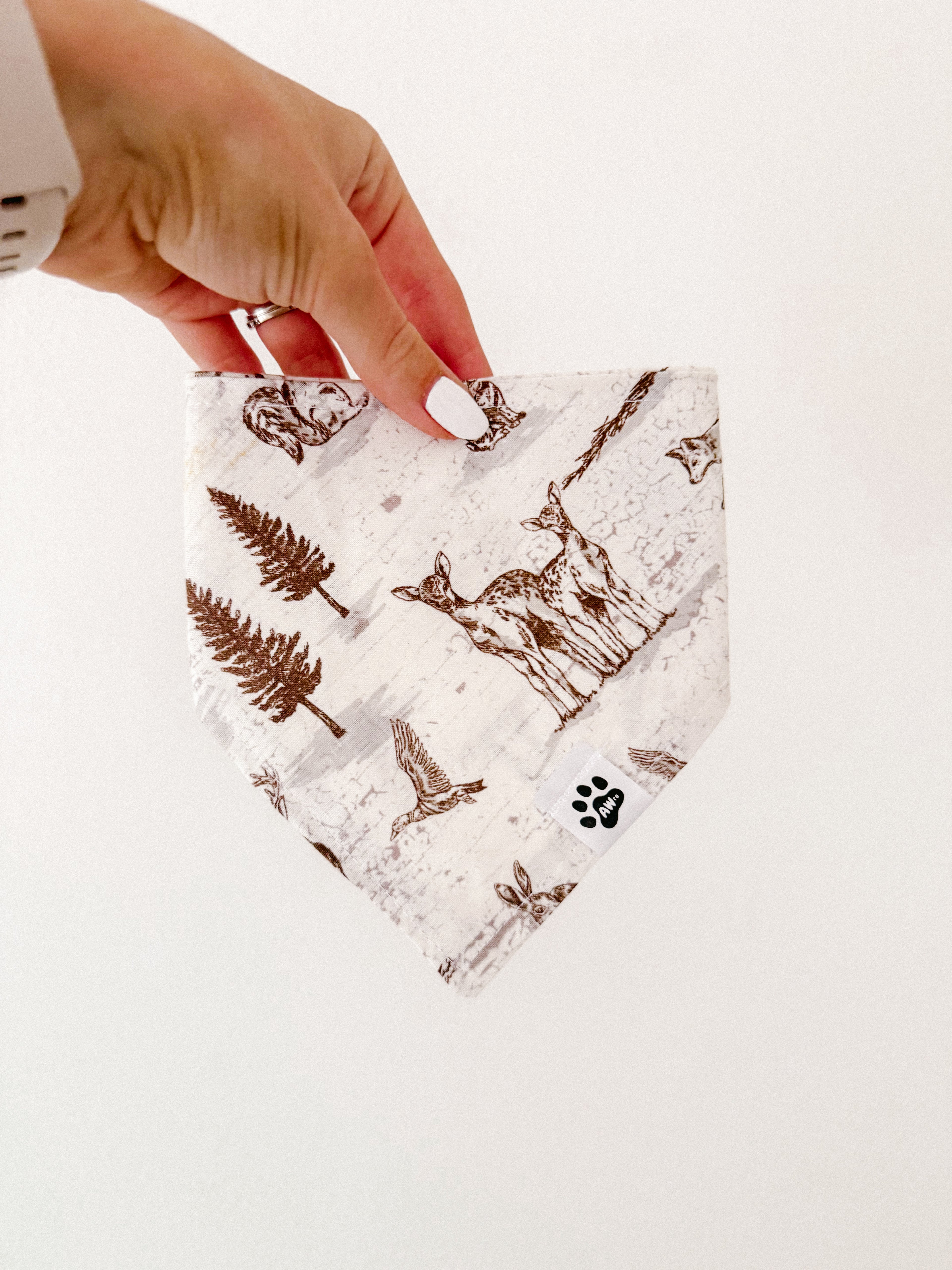 Woodland Whispers - Snap On Bandana