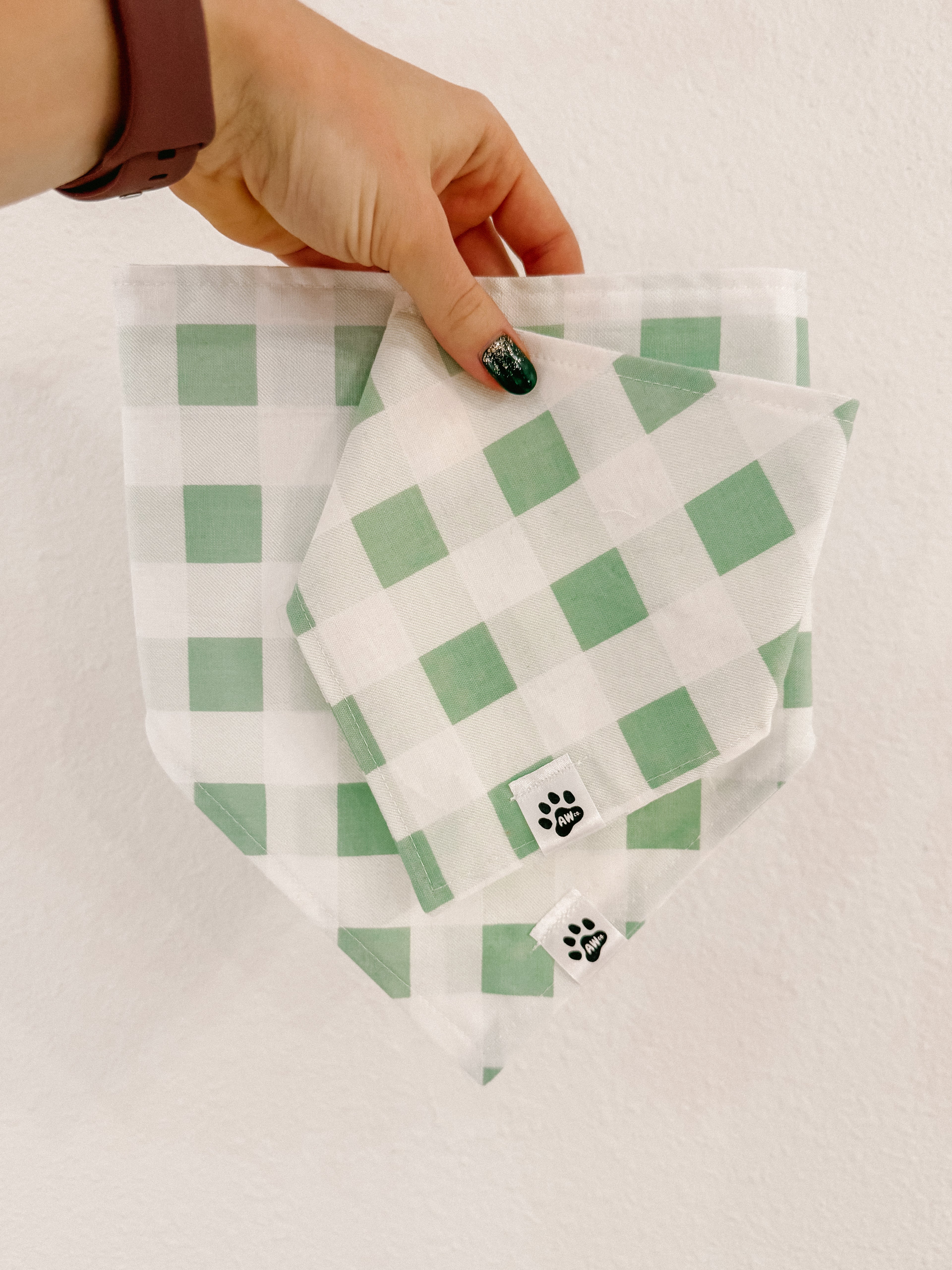 Evergreen Mint Plaid