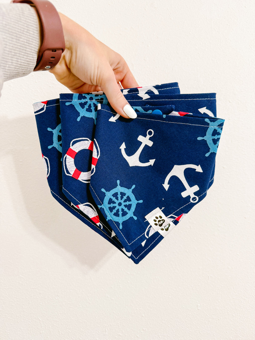 Salty Paws - Snap On Bandana