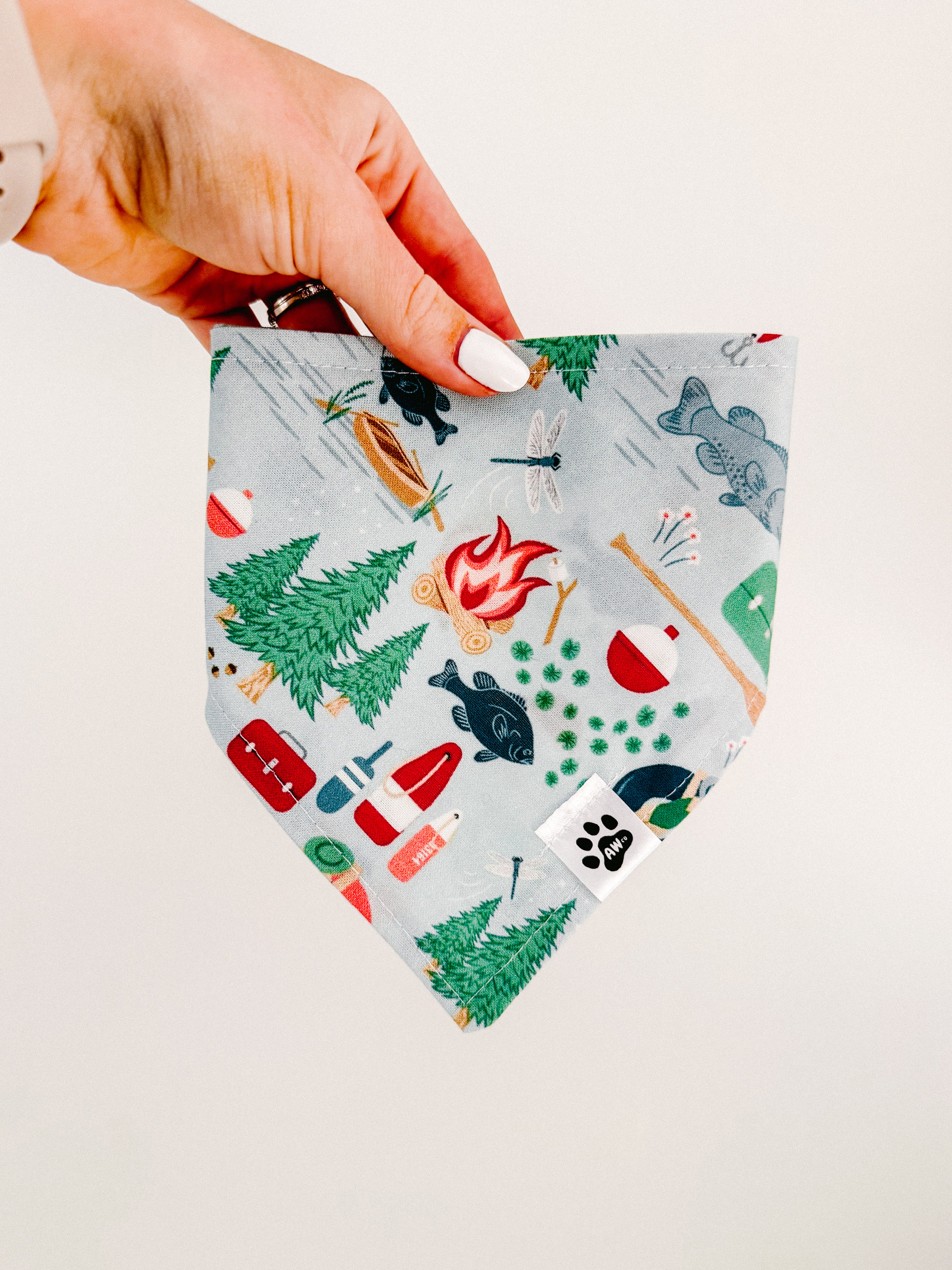 Campfire Adventures - Snap On Bandana