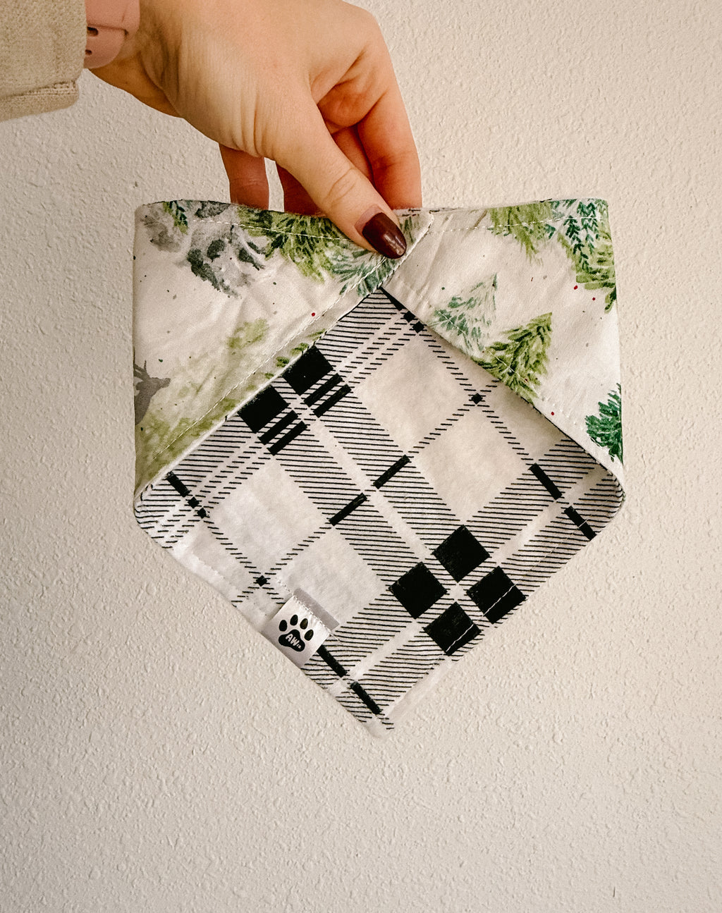 Evergreen Woods Reversible Plaid